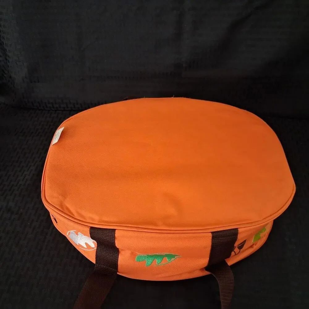 Temptations Old World Harvest 13x9 Platter, Metal Rack , Insulated Carrying Case